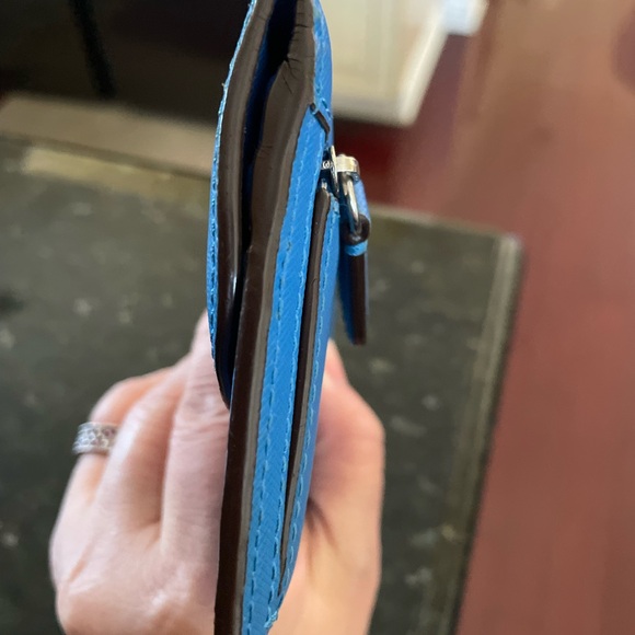 Coach Women's Wallet in Vibrant Blue - Picture 3 of 9